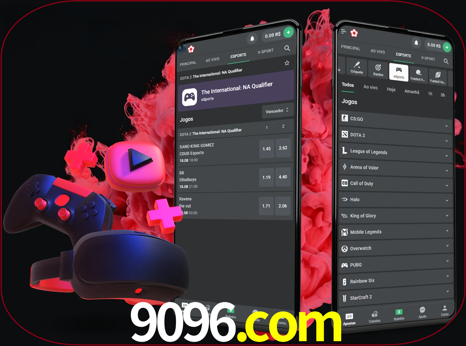 Para ter a aplicação móvel 9096 no seu smartphone, basta descarregar o ficheiro apk e seguir as instruções.