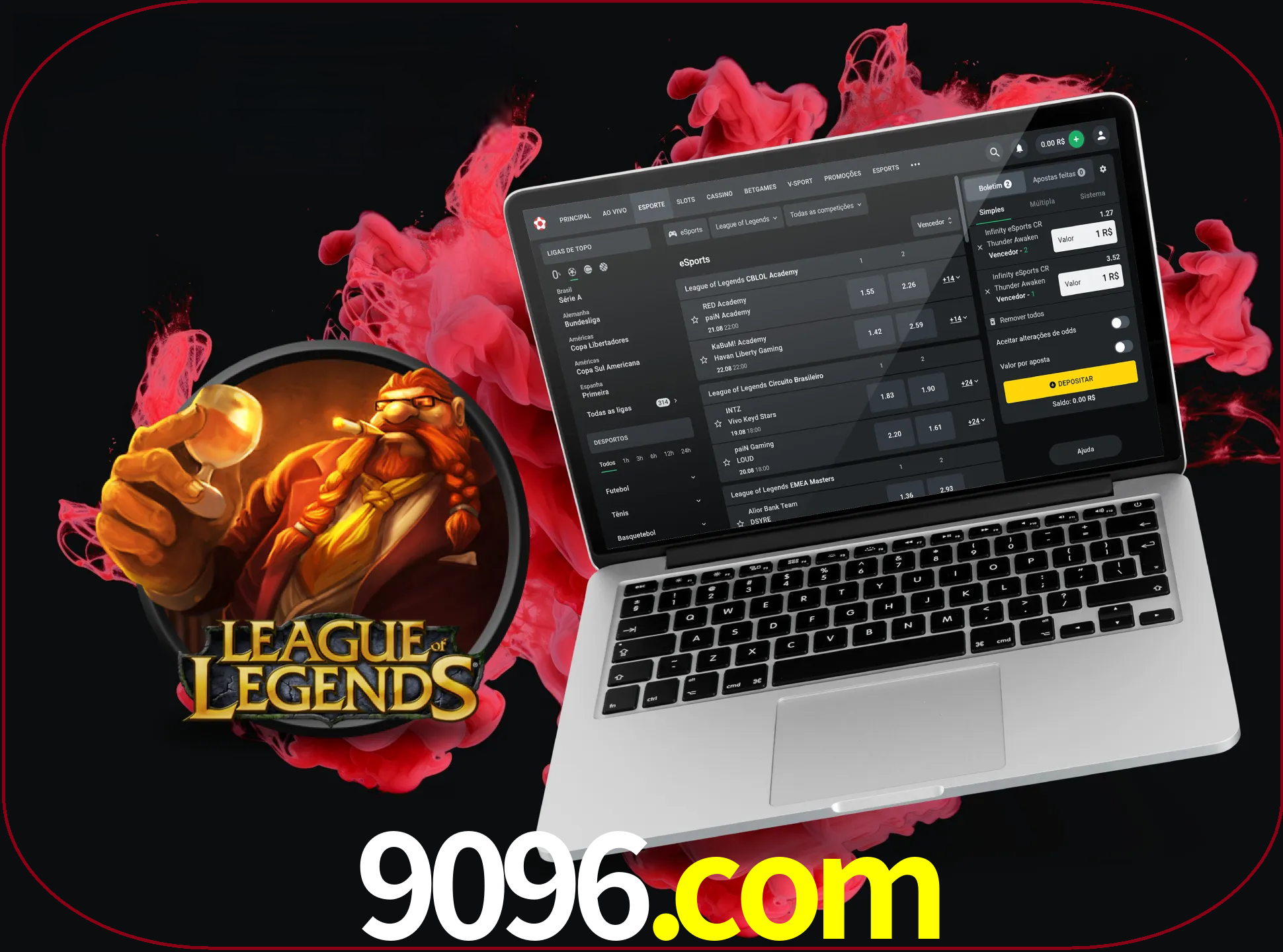 Se é um fã deste jogo, muitos torneios fantásticos que o vão surpreender estão disponíveis no 9096.