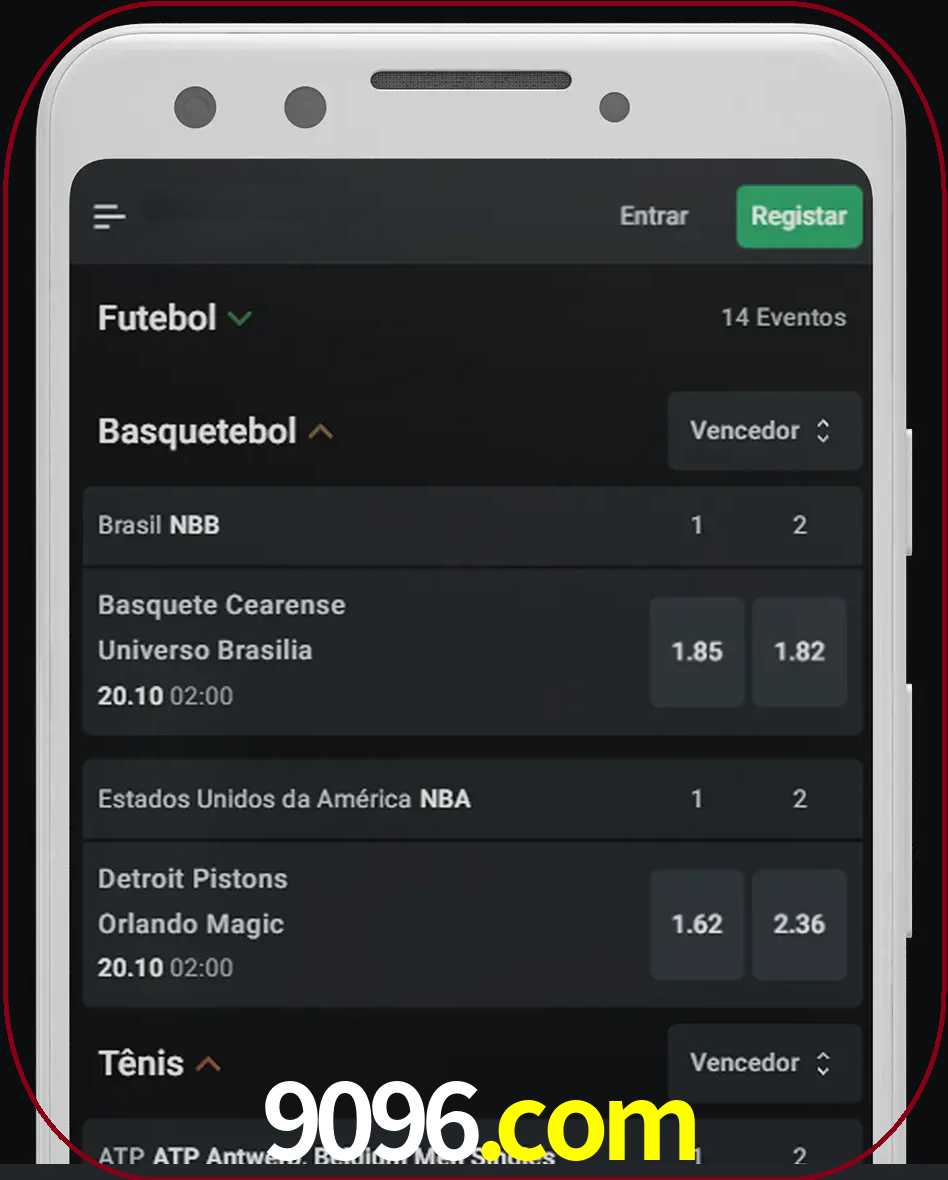 Aposte e assista aos esportes em formato ao vivo.