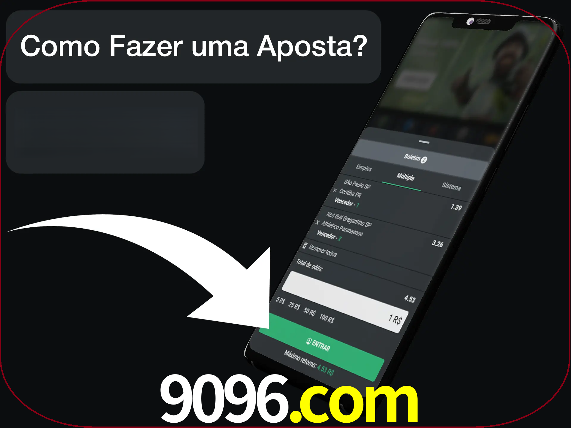 Preencha sua aposta e aguarde o resultado.